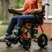 SuperHandy GoRide2 Foldable Electric Wheelchair With Rider View