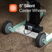 SuperHandy GoRise FC Electric Floor To Chair Lift Caster Wheels Feature Info View