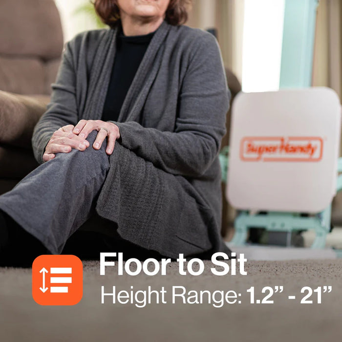 SuperHandy GoRise FC Electric Floor To Chair Lift Floor To Sit Feature Info View