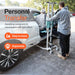 SuperHandy GoRise TX Portable Patient Transfer Lift Car Transfer View