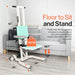 SuperHandy GoRise TX Portable Patient Transfer Lift Dimension View