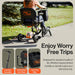 SuperHandy Passport Plus 3 Wheel Mobility Scooter Travel Info View