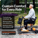 SuperHandy Passport Prime E Brake Mobility Scooter Dimension Info View