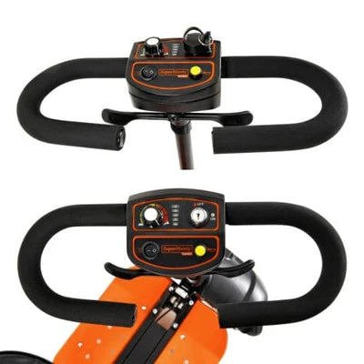 SuperHandy Passport Prime E Brake Mobility Scooter Tiller View