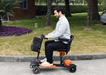 SuperHandy Passport Prime E Brake Mobility Scooter With Rider View