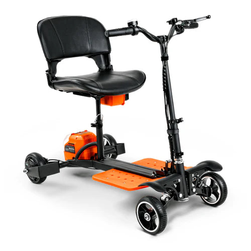 SuperHandy Passport Pro Foldable 4 Wheel Mobility Scooter In Front View