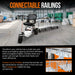 SuperHandy Platform Truck And Trailer Connectable Railings View