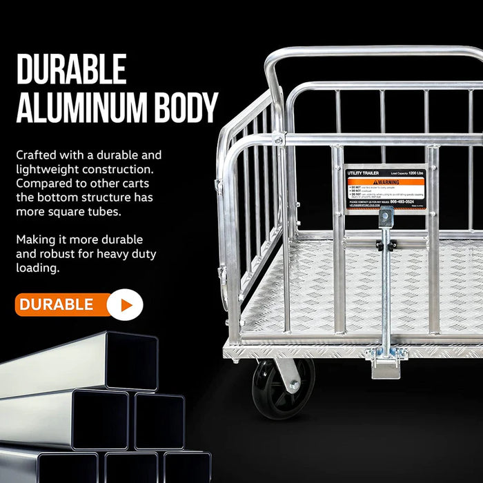 SuperHandy Platform Truck And Trailer Material Construction View