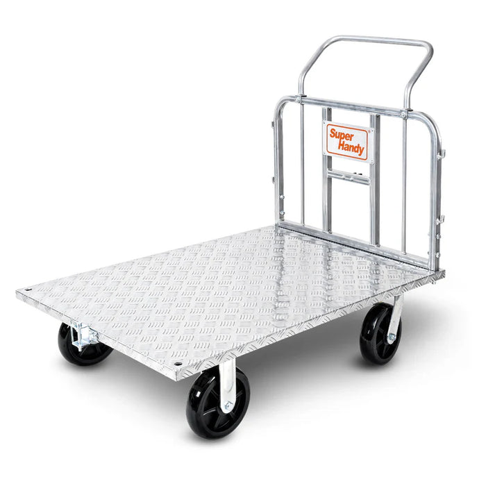 SuperHandy Platform Truck And Trailer No Railings View