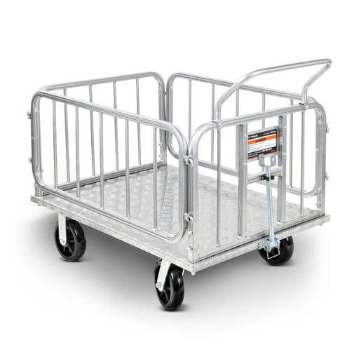 SuperHandy Platform Truck And Trailer View