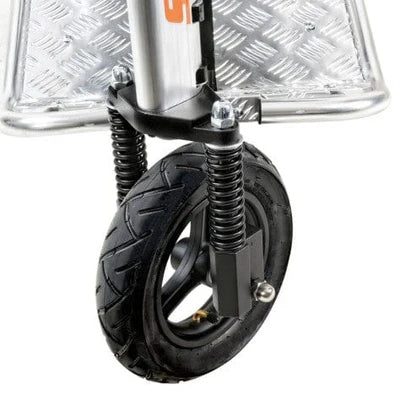 SuperHandy Tugger Tow Tractor Front Suspension View
