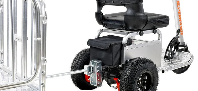 SuperHandy Tugger Tow Tractor Universal Towing View