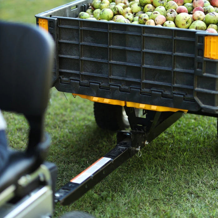 SuperHandy Tugger Tow Tractor With Towable Cart View