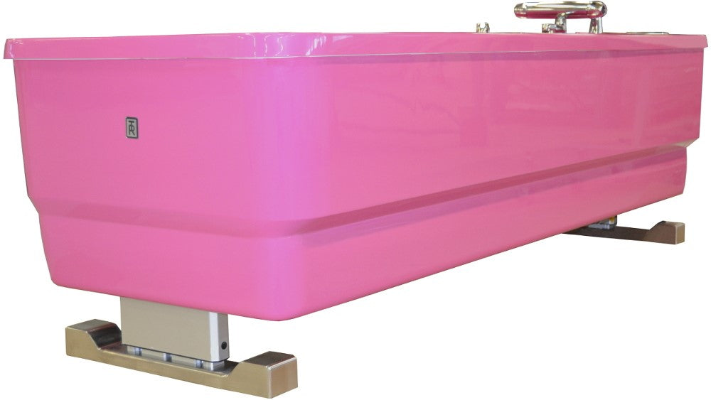 TR Equipment Pink TR Comfortline Free Standing Hi Lo Bathtub View