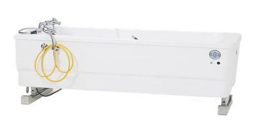 TR Equipment Standard White TR Comfortline Free Standing Hi Lo Bathtub View