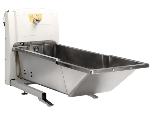 TR Equipment TR900SS Stainless Steel Hi Lo Bathtub With Cleaning System View
