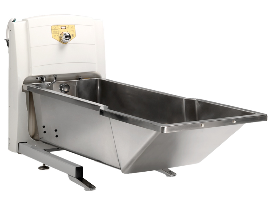 TR Equipment TR900SS Stainless Steel Hi Lo Bathtub With Cleaning System View