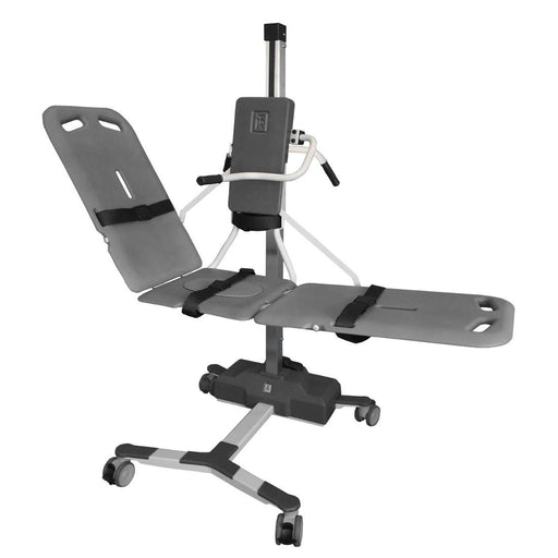 TR Equipment TR9650 Battery Operated Mobile Stretcher Lift Elevated Backrest Position View