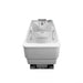 TR Equipment White TR Comfortline Free Standing Hi Lo Bathtub Upright View