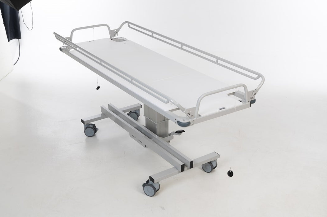 TR Group Shower Trolley TR 2000 Mod 21 Hydraulic Height Adjustable Trolley Frame View