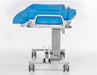 TR Group Shower Trolley TR 2000 Mod 21 Hydraulic Height Adjustable Trolley Side Mounted Column View