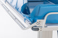 TR Group Shower Trolley TR 2000 Mod 21 Hydraulic Height Adjustable Trolley Side Rails View