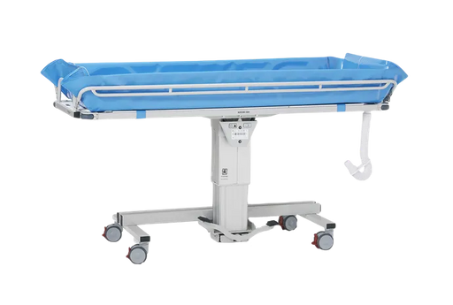 TR Group Shower Trolley TR 2000 Mod 21 Hydraulic Height Adjustable Trolley With Caster Wheels View