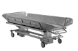 TR Group TR4000 Atlas Bariatric Battery Operated Shower Trolley Extra Body Length View