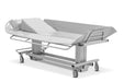 TR Group TR4000 Atlas Bariatric Battery-Operated Shower Trolley Foldable And Flexible Side Rail View