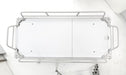 TR Group TR4000 Atlas Bariatric Battery-Operated Shower Trolley Removable Mattress View