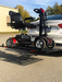 Wheelchair Carrier Patriotic Electric Lift With Scooter Loaded View