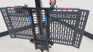 Wheelchair Carrier Mini Electric Lift Frame Folded Closer View