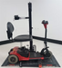 Wheelchair Carrier Mini Electric Lift With Scooter Loaded In Lowest Height View