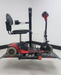 Wheelchair Carrier Mini Electric Lift With Scooter Loaded View