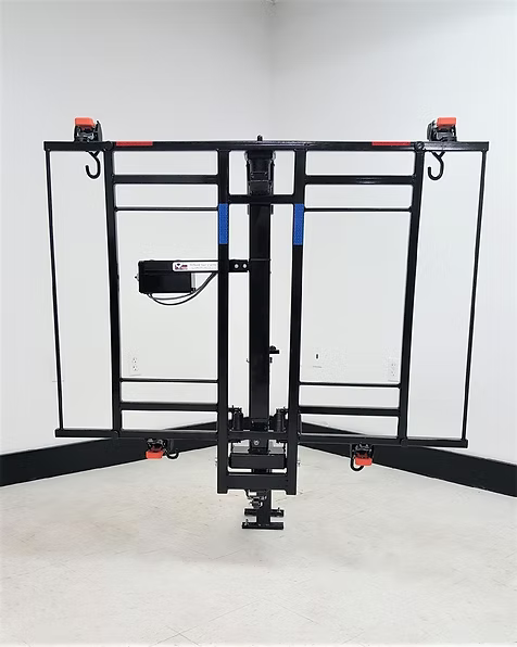Wheelchair Carrier XL4 Electric Lift Frame Folded View