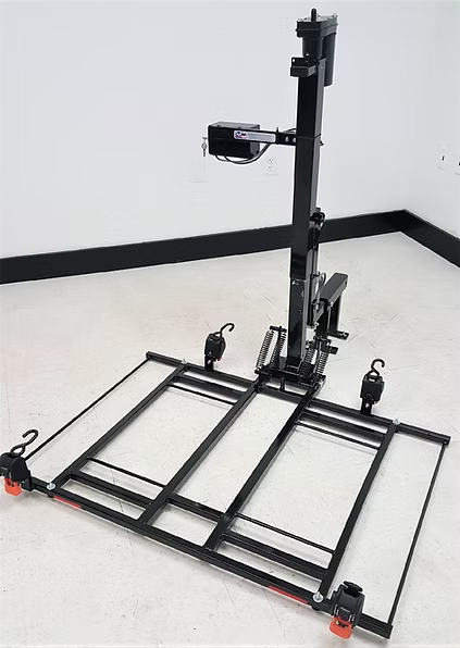Wheelchair Carrier XL4 Electric Lift Frame Side View