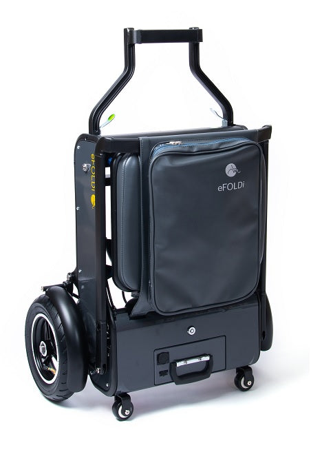 Afikim eFOLDi Lite Ultra Lightweight Mobility Scooter Folded Compact View