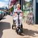eFoldi Lite Ultra Lightweight Scooter With Rider View