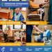 Climbing Steps Freedom Transfer Patient Lift Electric, Sling-Free Mobility Solution With Adjustable Height, Commode Access And Tool-Free Setup Usage