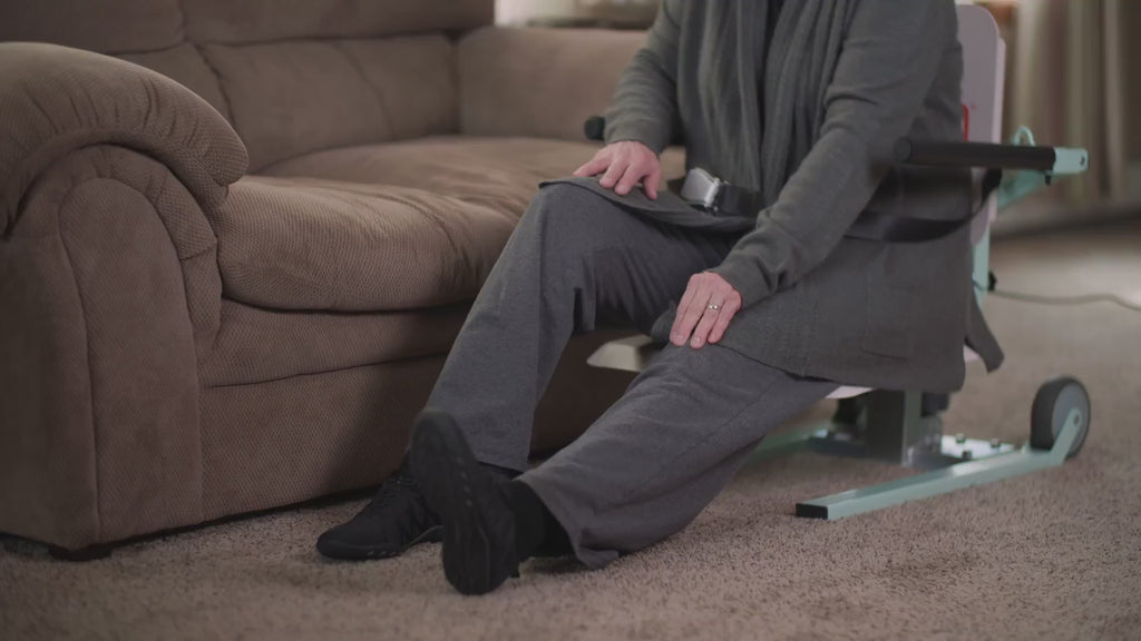SuperHandy GoRise FC Electric Floor To Chair Lift Feature Video
